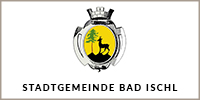 Logo der Stadtgemeinde Bad Ischl. Zentrum des Inneren Salzkammergutes.