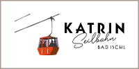 Logo der Katrin Seilbahn. Der Hausberg von Bad Ischl mit einer Seilbahn befahrbar.